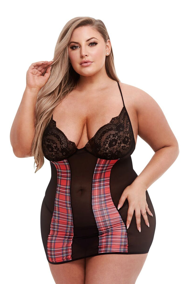 Erotic Costume Teacher’s Pet School Girl Red L