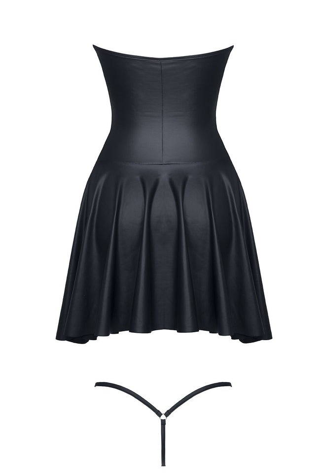 black mini dress Rita - XXL