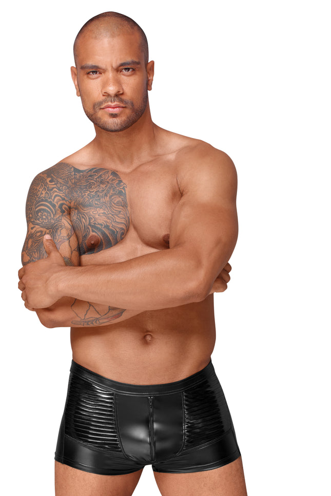 Powerwetlook men's shorts H054 - XL